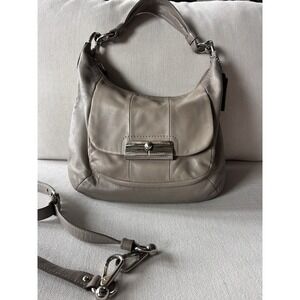 Coach "Kristin" Convertible Leather Hobo Shoulder Bag L1026-16808 Shoulder Bag